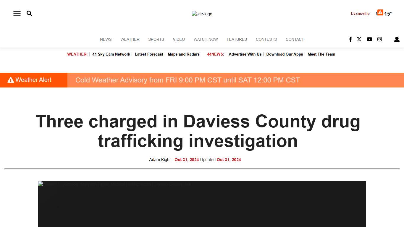 Three charged in Daviess County drug trafficking investigation Crime wevv.com